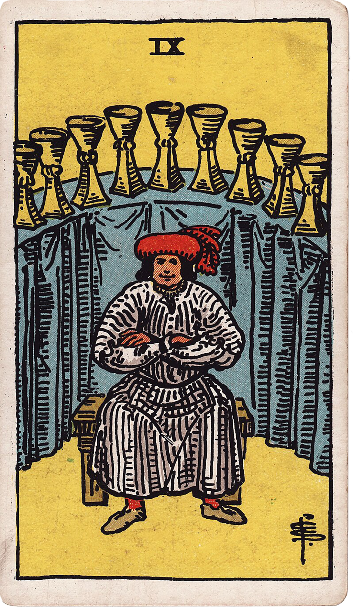 9 of Cups Tarot card